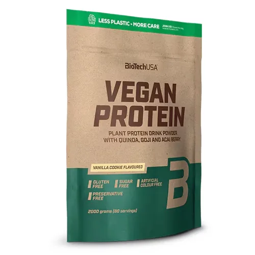 BioTechUSA Vegan Vaniljkaka 2 kg