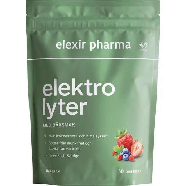 Elexir Pharma Elektrolyter Bär 160g