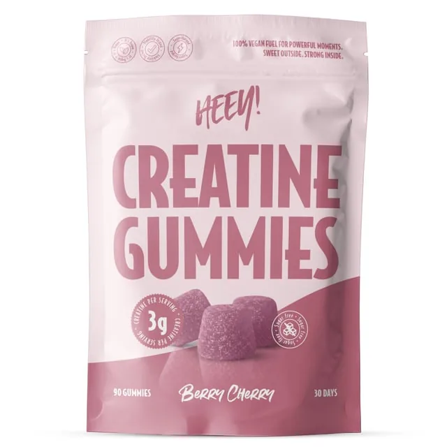 Heey! Creatine Gummies Berry 90 st