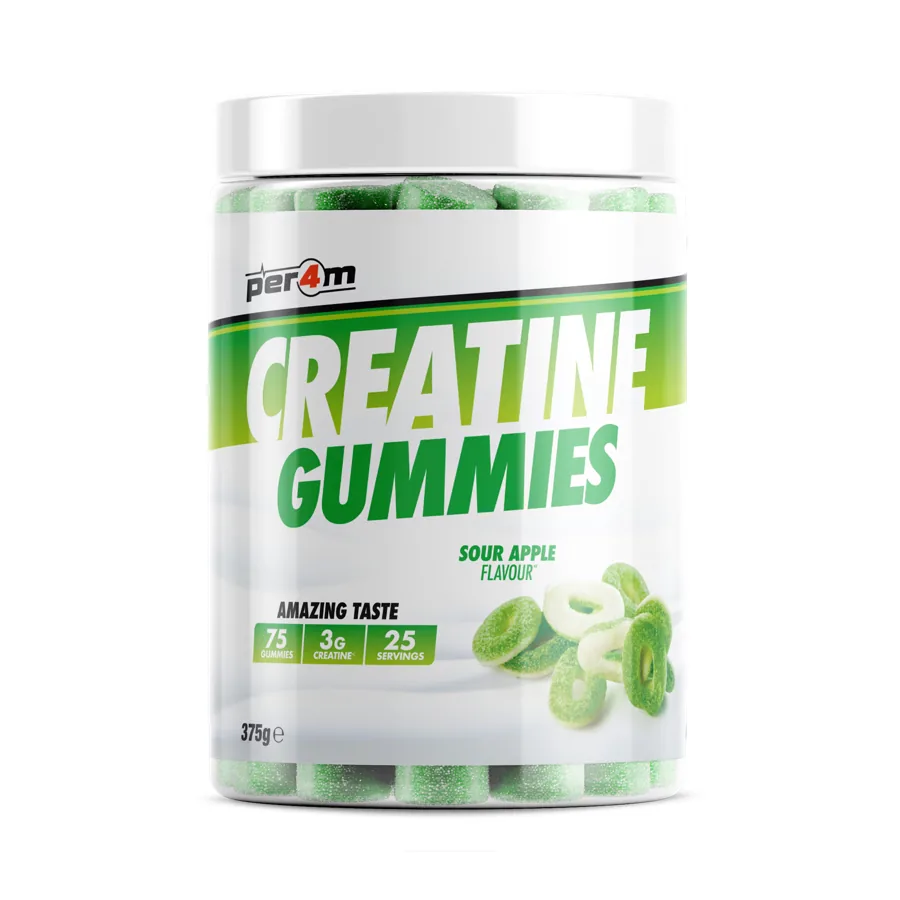 Per4m Creatine Gummies Sour Apple 75 st