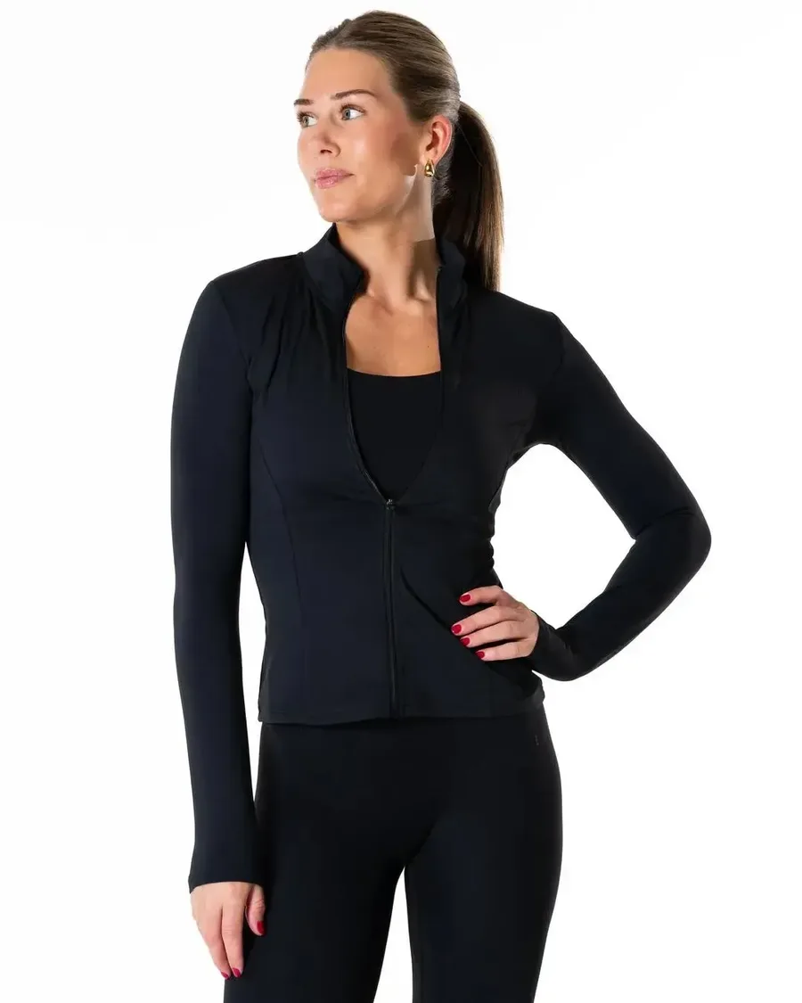 Relode Clean Zip Longsleeve Svart