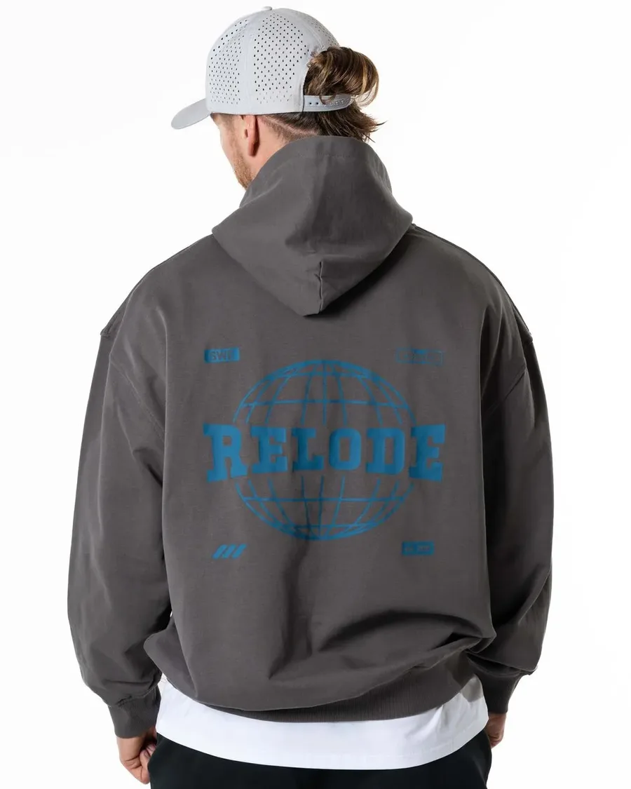 Relode Global Hoodie Grå