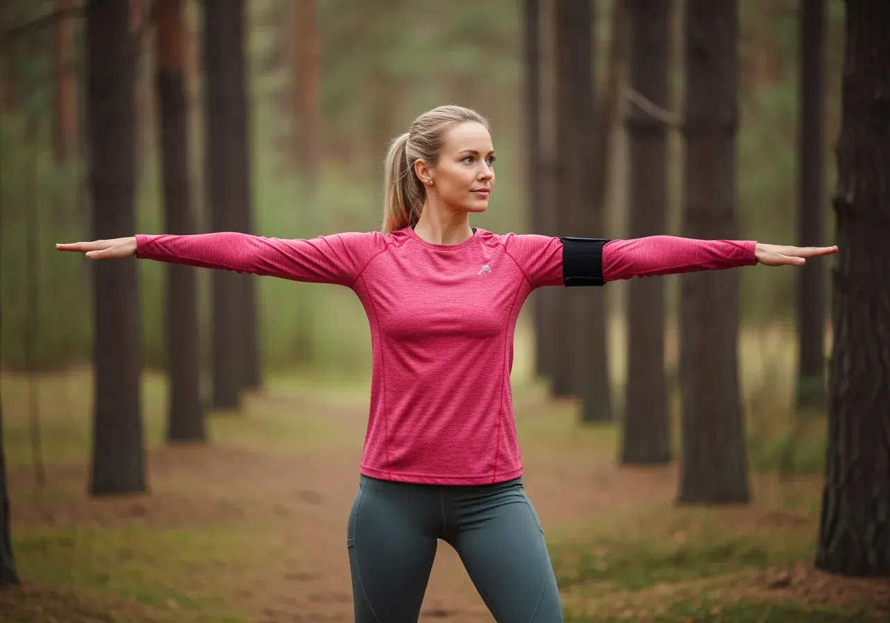Färgval för träningströjor i orange lila silver