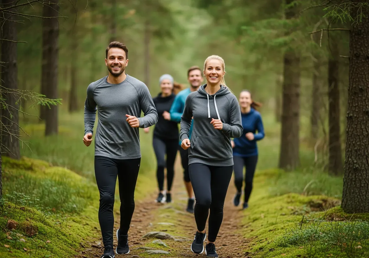 Svart och mörkgrå herrträningströja