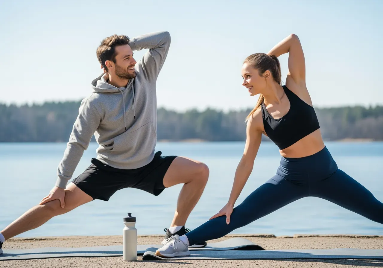 Kellygrön träningströja för dam och herr