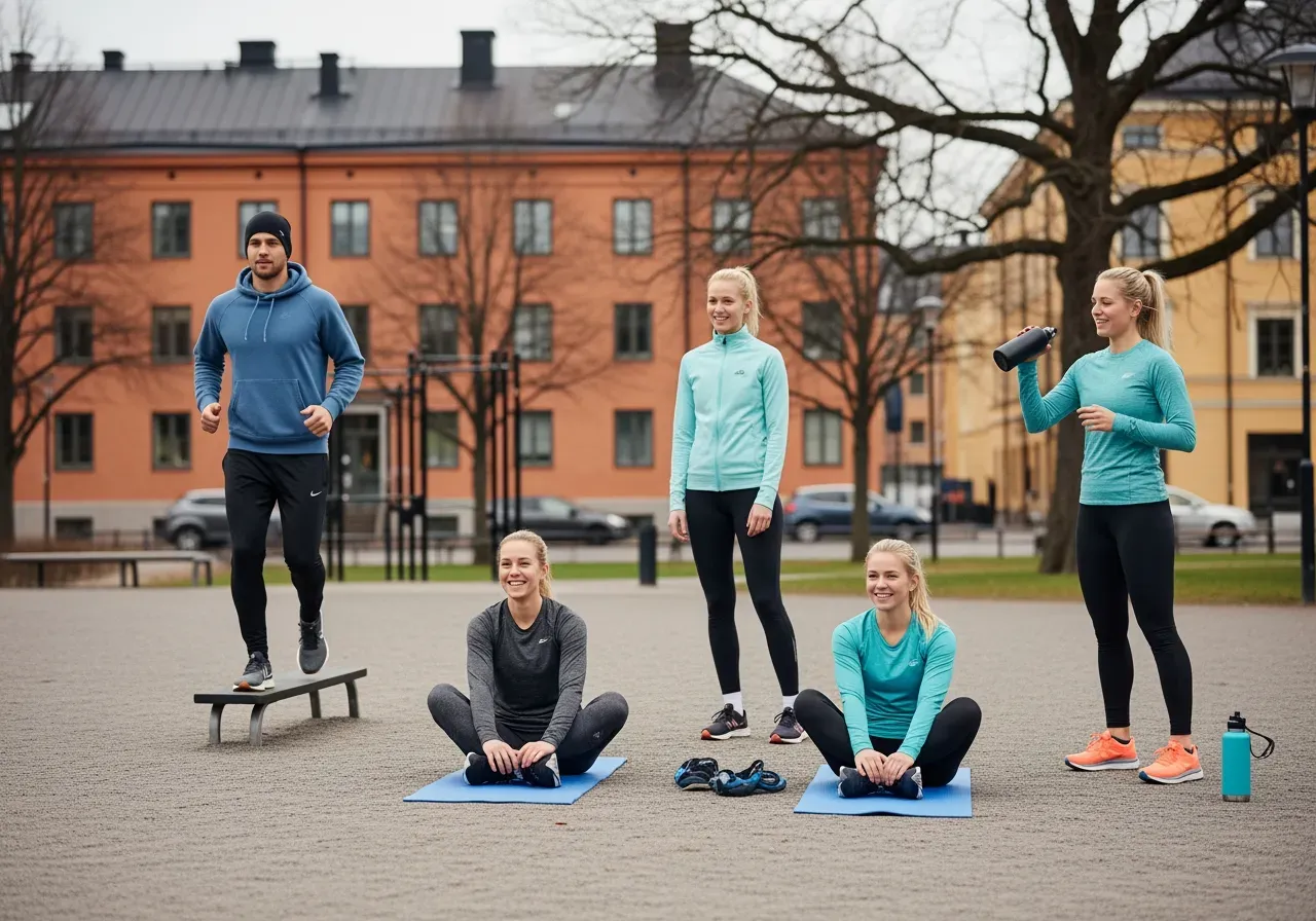 Safirblå och silvermelerad damtröja
