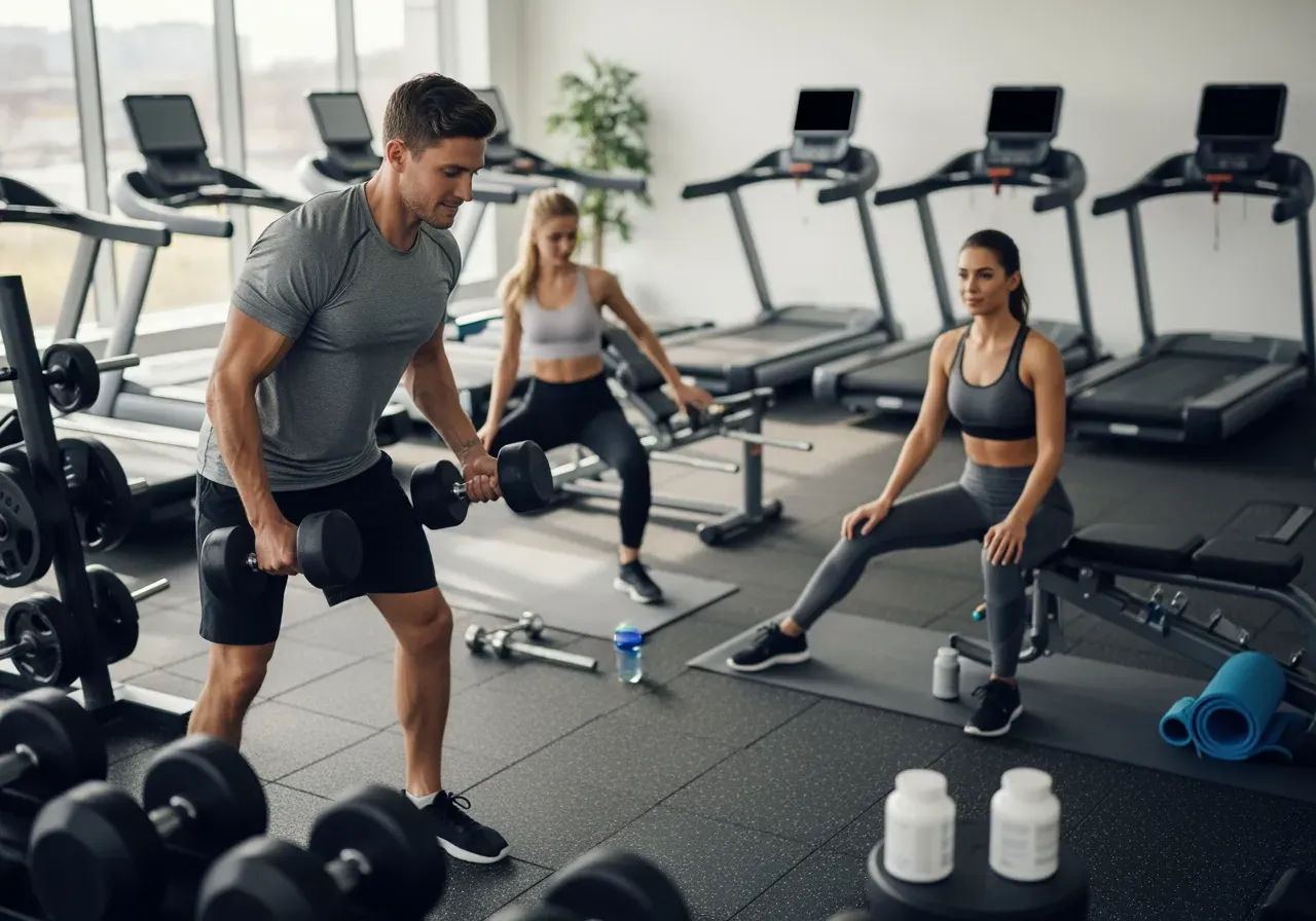 Grön och sand logohuvtröja guide