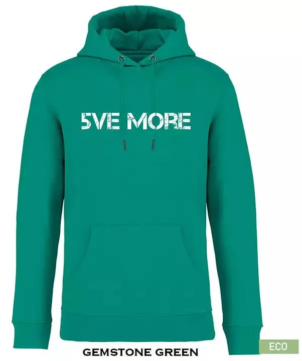 Organic Hoodie Logo - uni - XL / Gemstone Green