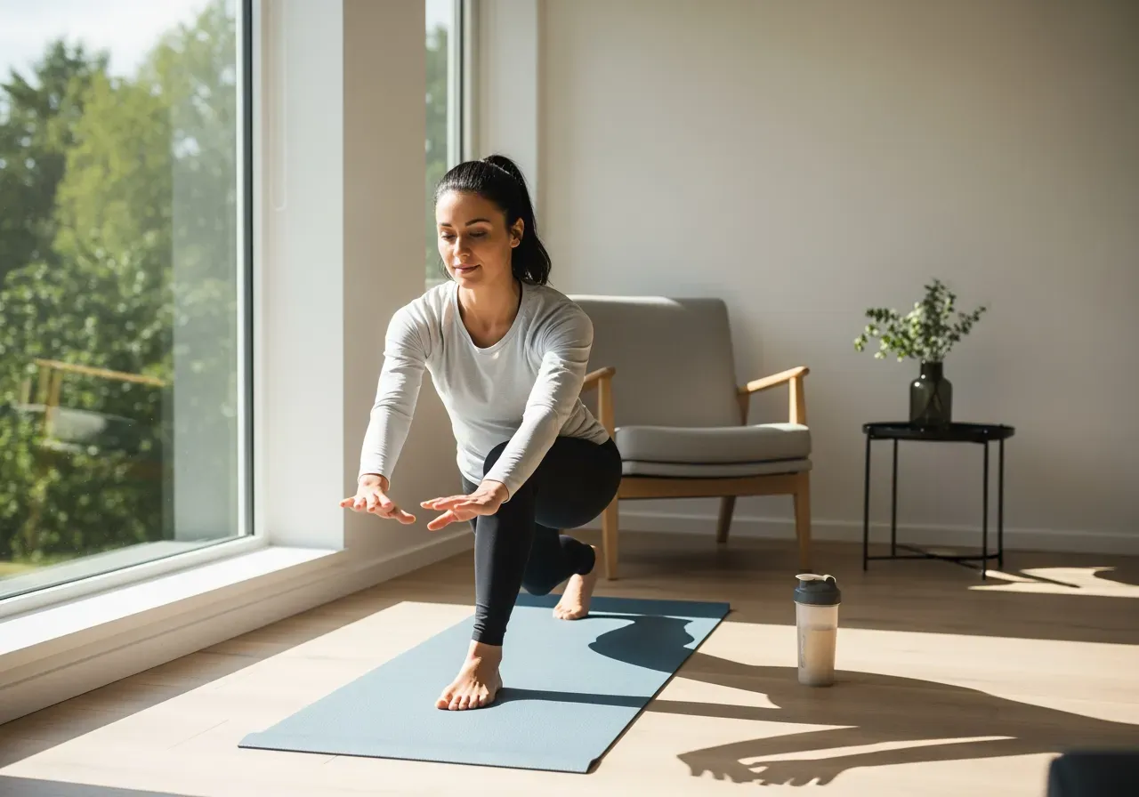 Magtröja och träningslinne för nybörjare