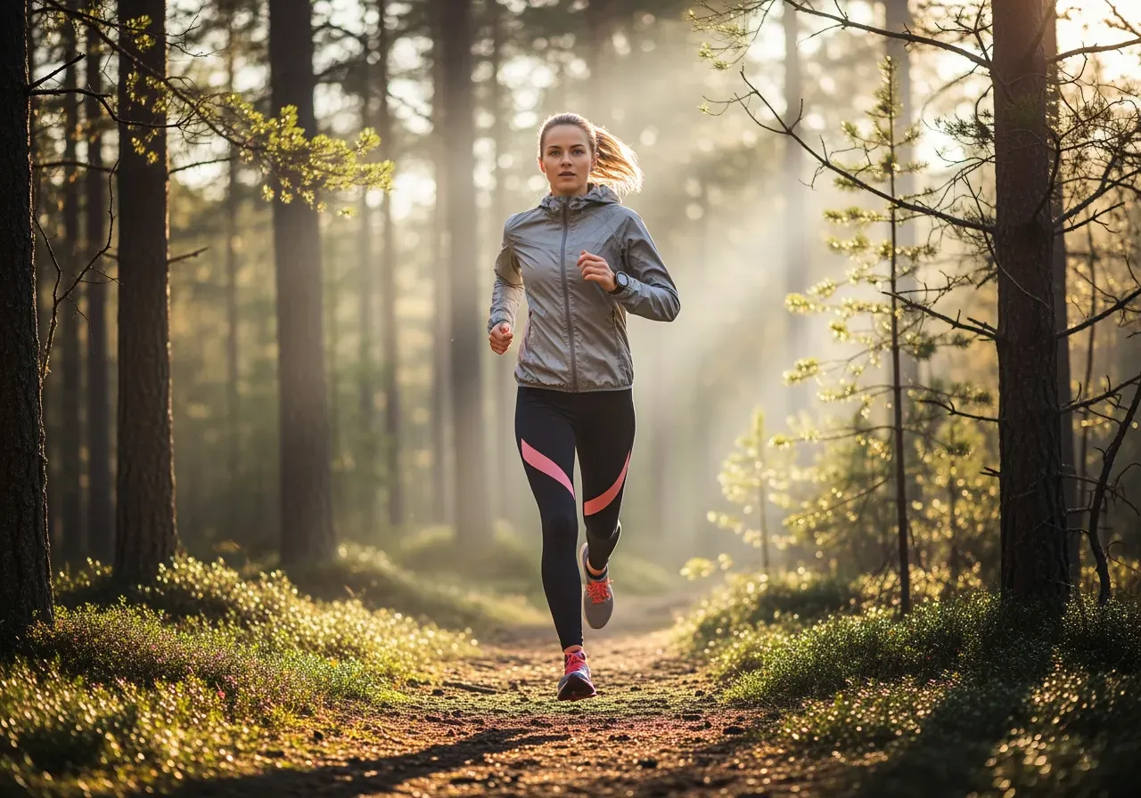 Svarta denimtights för gymmet